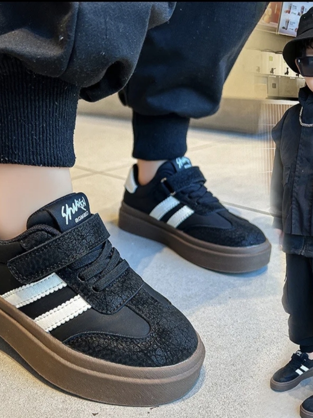 Kids Casual Sneakers Boys Girls Anti-Slip Shoes (US 10C-13C)